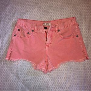 Free People Pink Shorts